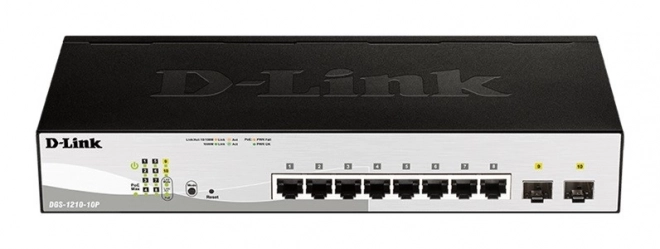 Stikalo DGS-1210-10P z 8GE PoE in 2SFP