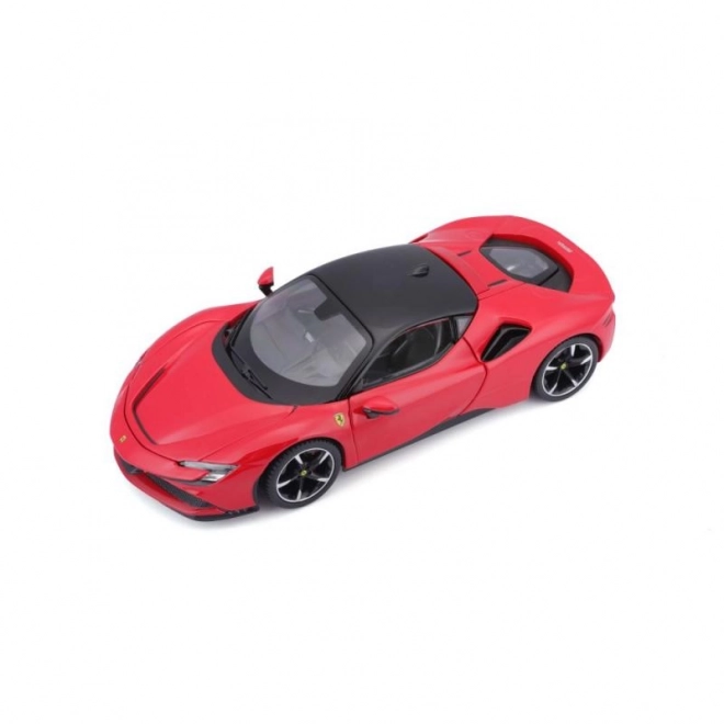 Bburago 1:24 Ferrari Top SF90 Stradale Rdeč