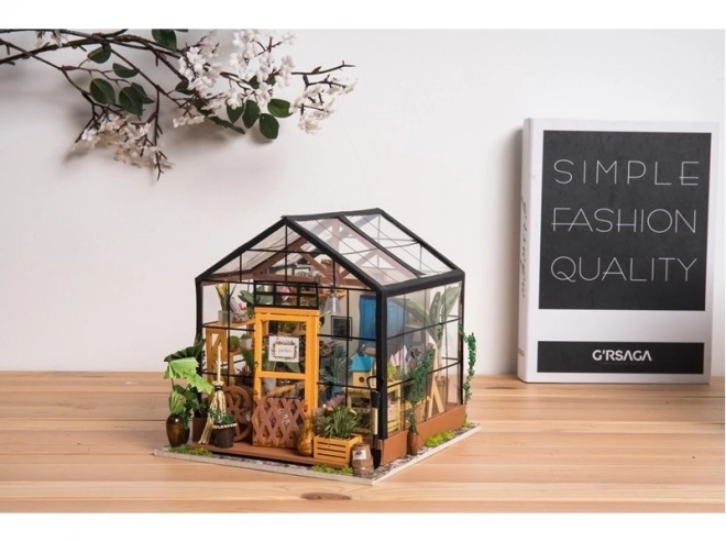 Cvetlična hiša Cathy - Miniaturen rastlinjak