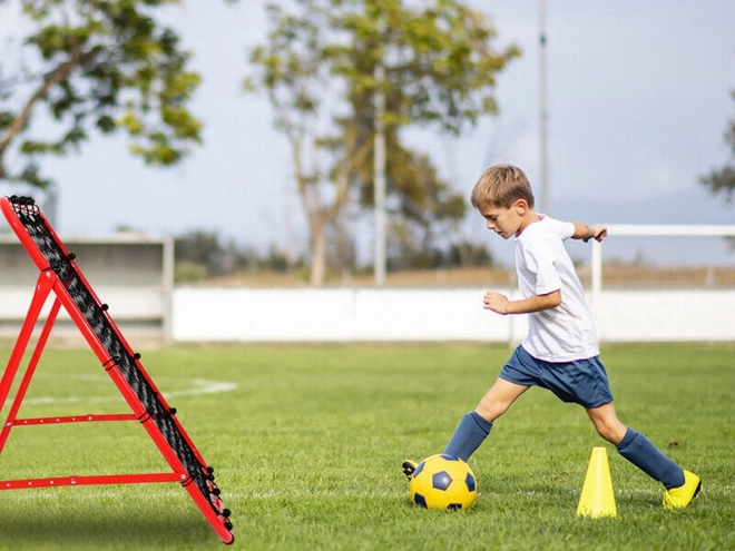 Treningovski okvir Rebounder za skakalni nogomet 100x100cm