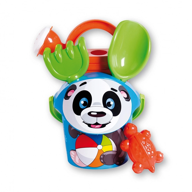 Androni Komplet za pesek panda s kanglico - majhen