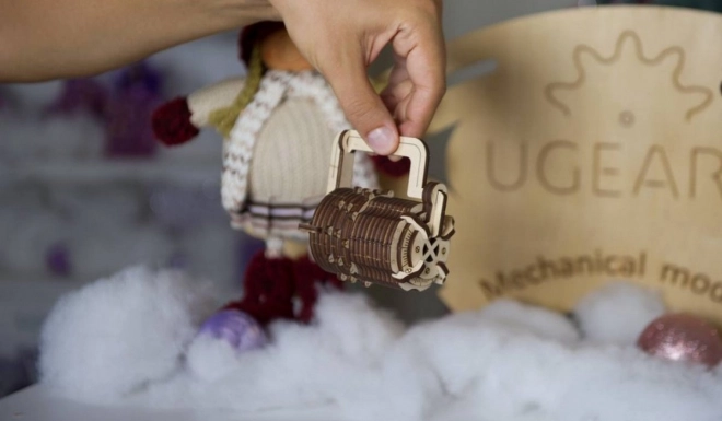 Ugears 3D sestavljanka - Šifrirana ključavnica 34 delov