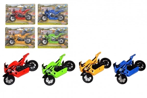 Tekmovalni motor 11 cm plast različne barve