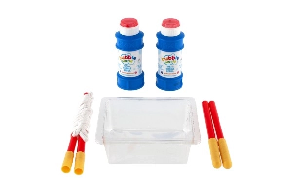 Set za mehurčke - ustvarjanje profesionalnih mehurčkov + 350 ml polnilo v škatli 15x27x6cm