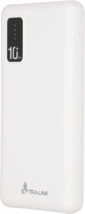 Power banka Extralink 10000 mAh bela