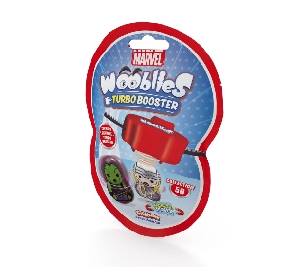 Wooblies magnetne figurice z turbo izstreljevalcem - 4 cm