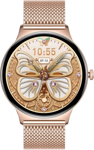 Razkošna zlata zasnova in AMOLED zaslon