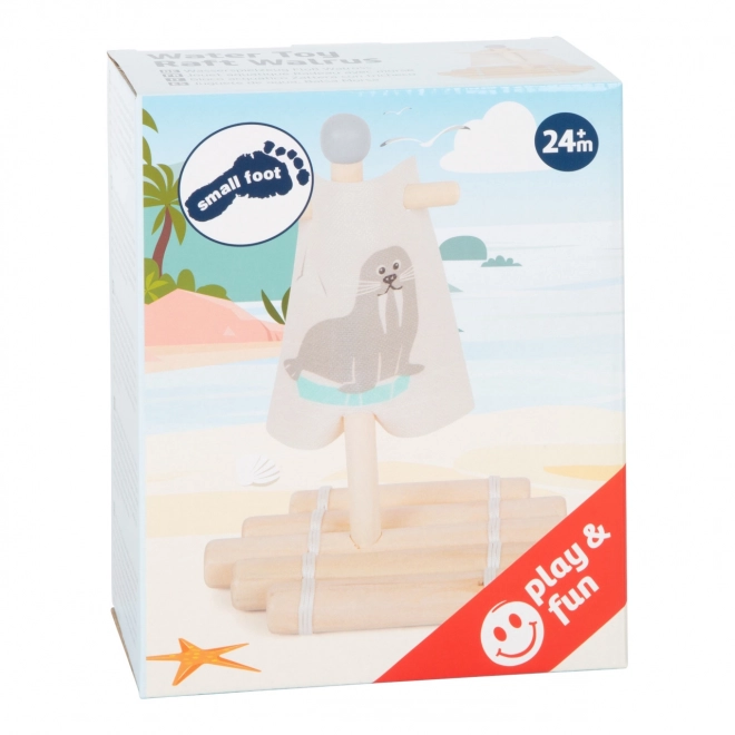 Small Foot Igrača za vodo - splav mrož