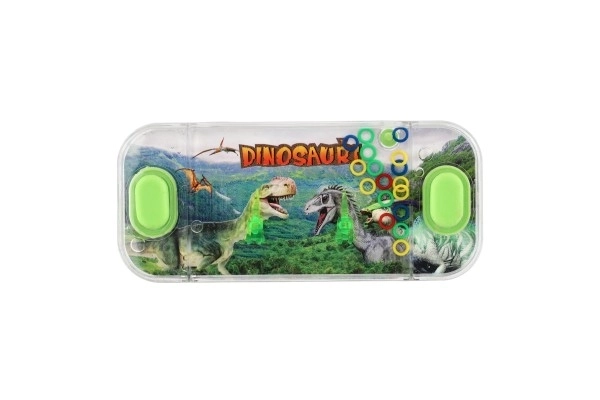 Vodna igra možganska uganka 15,5x7cm plast dinozaver 4 vrste 24kos v škatli