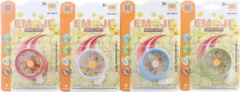 Kovinski jo‑jo z motivi emoji
