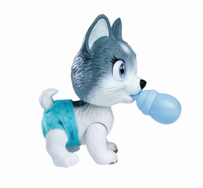 Kužek Husky Pamper Petz v kadi