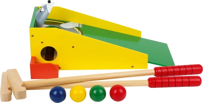 Small Foot Leseni minigolf s Krtkom