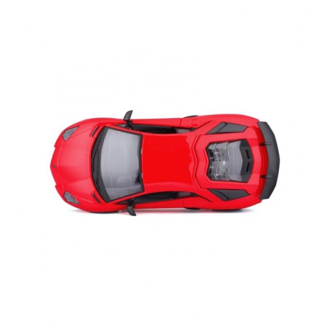 Kovinski model Bburago Lamborghini Aventador rdeč 1:24