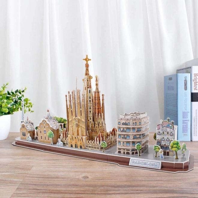 3D sestavljanka Mestna Linija Barcelona
