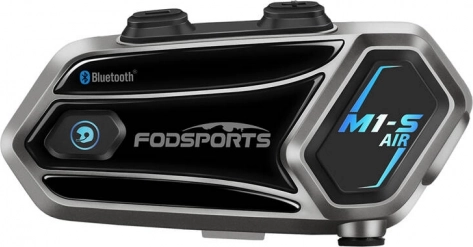 Interkom za motorje Fodsports M1-S Air siv