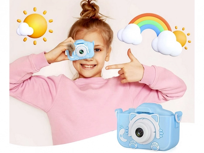 Digitalni fotoaparat za otroke s tigrčkom