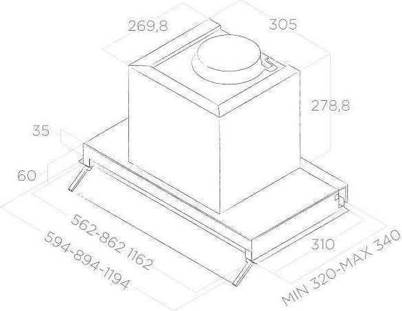 Enostavna montaža pod omarico
