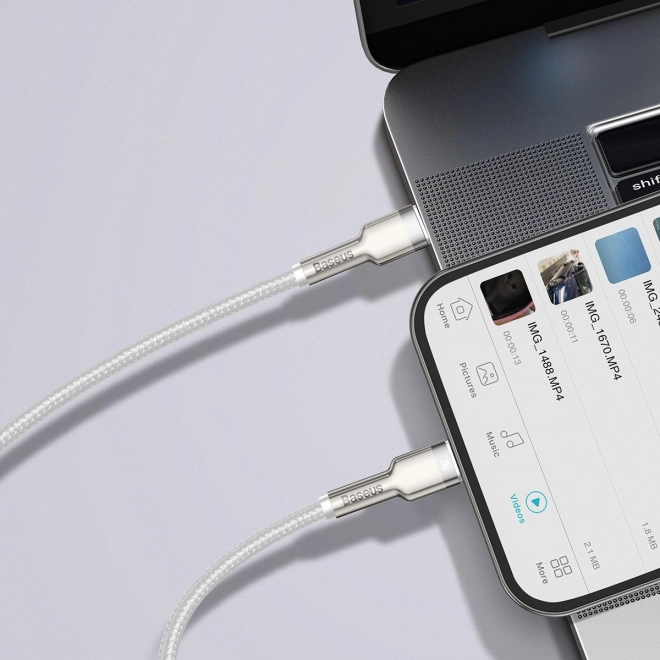 USB-C kabel za Lightning Baseus Cafule s hitrim polnjenjem 20W, 1m