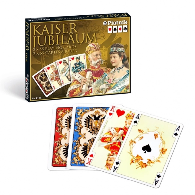 Luksuzne igralne karte Kaiser Jubiläum