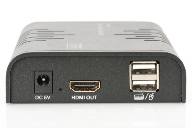 Razširitelj KVM (HDMI+USB) do 120m preko Cat.5e UTP ali IP, 1080p FHD 60Hz, avdio