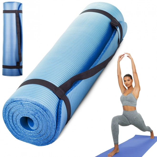 Fitnes in joga podloga 180x60 za vadbo