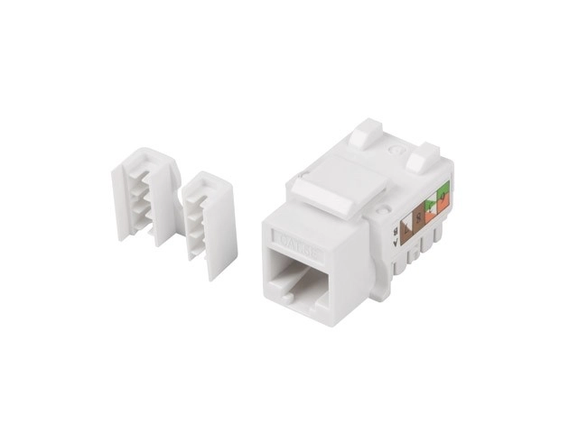 Modularna Keystone Priključek RJ45 UTP Kat 5E 90° za montažno škatlo