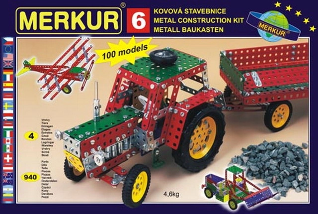 Komplet MERKUR 100 modelov