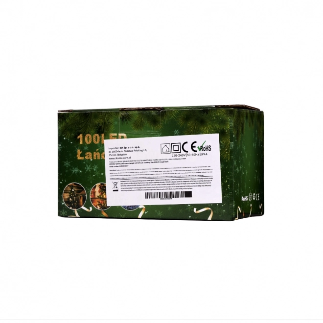 LED svetlobna girlanda 10m 100LED topla bela