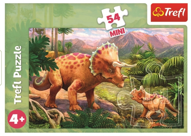 Minipuzzle Dinozavri - 54 kosov
