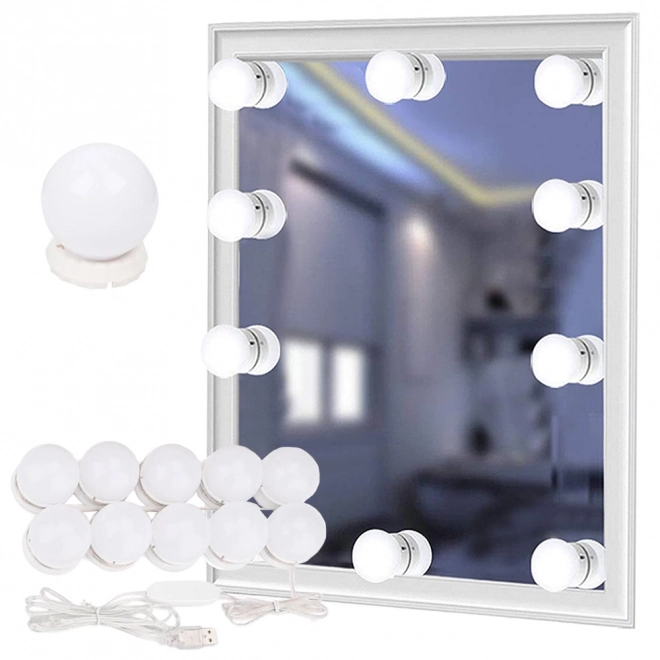 LED svetlobni set za toaletno mizico in ogledalo