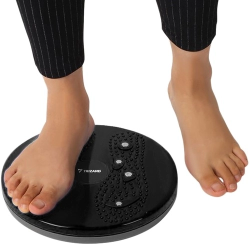 Trizand 4849 Vrtljiv disk Twister - magnet črna