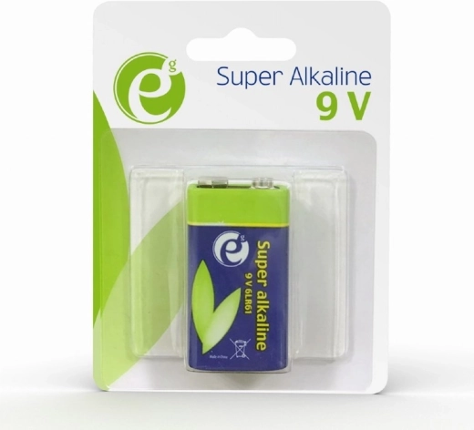 Alkalna baterija 9V 6LR61 v blistru