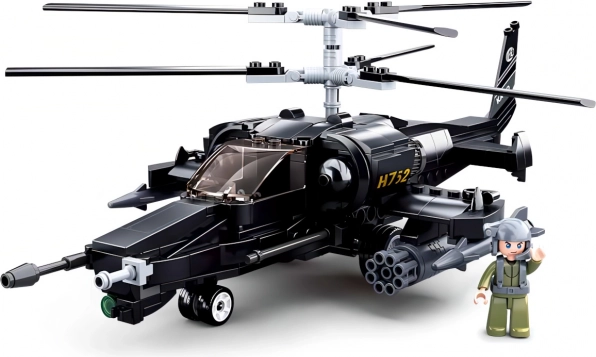 Konstrukcijski komplet helikopterja Sluban Ka-50 Črni morski pes