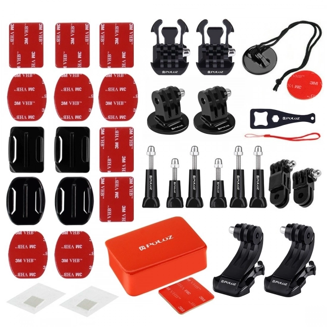 Komplet Puluz Ultimate Combo Kits za akcijske kamere PKT16 53 v 1