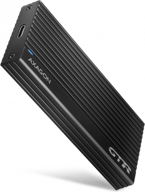 Aluminijasto zunanje ohišje AXAGON USB‑C 3.2 Gen 2 za M.2 NVMe SSD