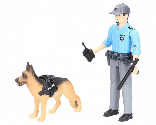 Bruder BWORLD Policist s psom