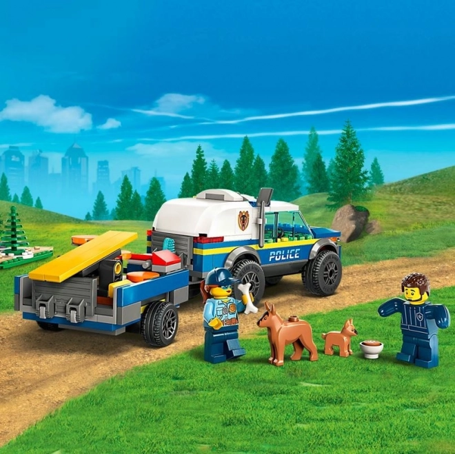 LEGO® City 60369 Mobilno vadbišče policijskih psov