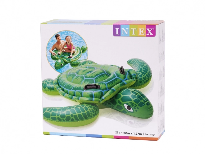 Napihljiva vzmetnica želva INTEX za otroke z ročaji 150cm