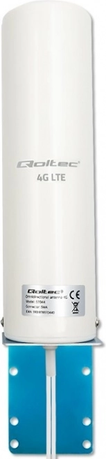 Vsesmerna 4G LTE antena Qoltec z dvojnim 5 dBi ojačenjem