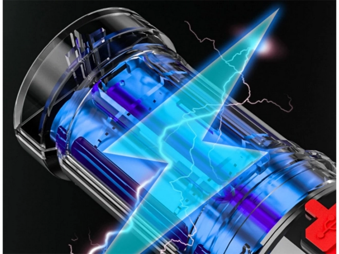 Polnilni LED reflektor za kampiranje