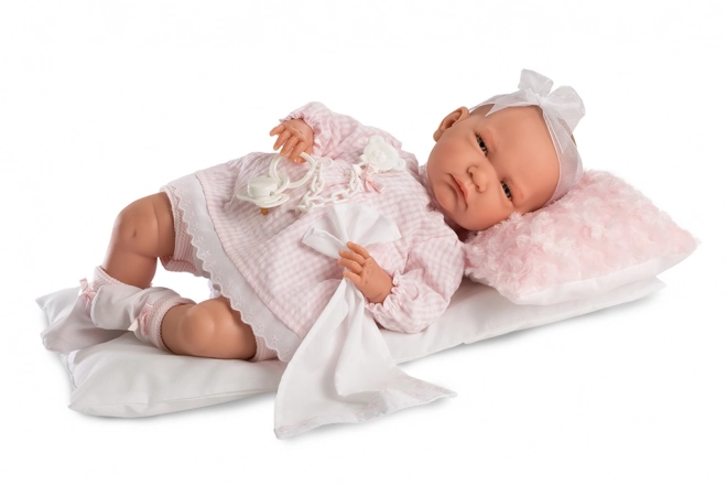 Llorens M740-42 oblačil za punčko dojenček NEW BORN velikosti 40-42 cm