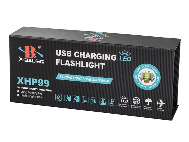 Vojaška taktična svetilka z LED Cree XHP99