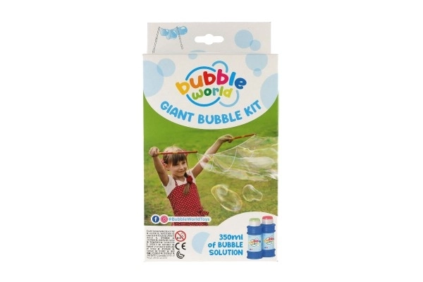 Set za mehurčke - ustvarjanje profesionalnih mehurčkov + 350 ml polnilo v škatli 15x27x6cm