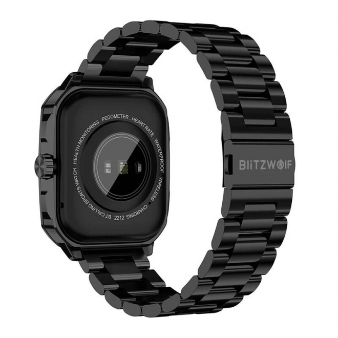 Pametna ura Blitzwolf BW-GTC3 (črna/črna jeklena)