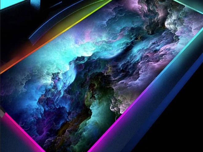 Podloga za miško RGB LED XXL