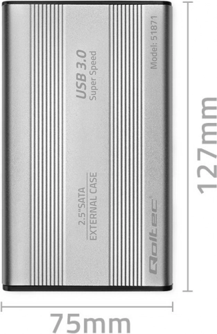 Elegantno in trpežno aluminijasto ohišje