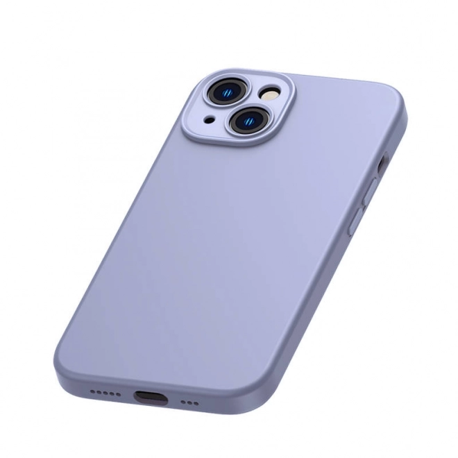 Etui Baseus Liquid Silica Gel za iPhone 14 Plus sivka