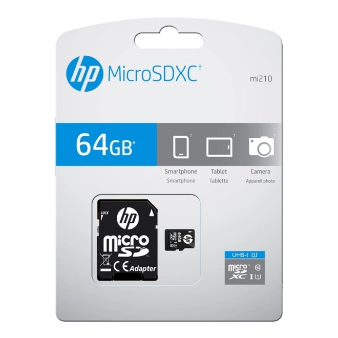 Kartica MicroSDXC 64GB HP Visoka Hitrost