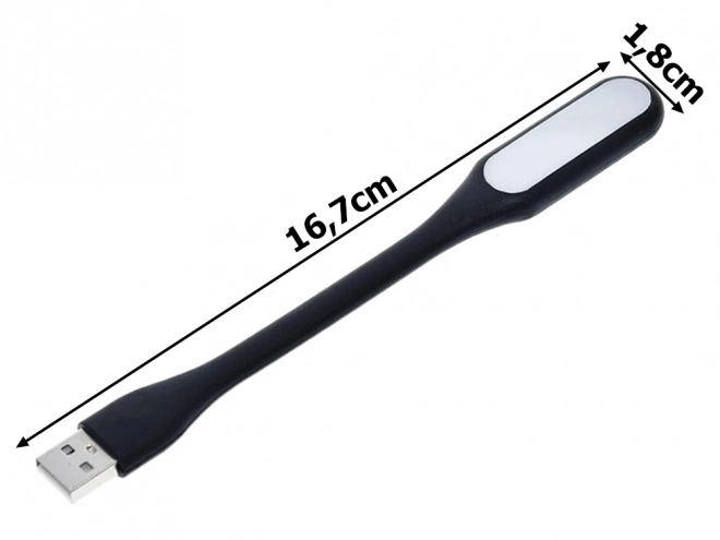 Silikonska fleksibilna USB svetilka za prenosnik