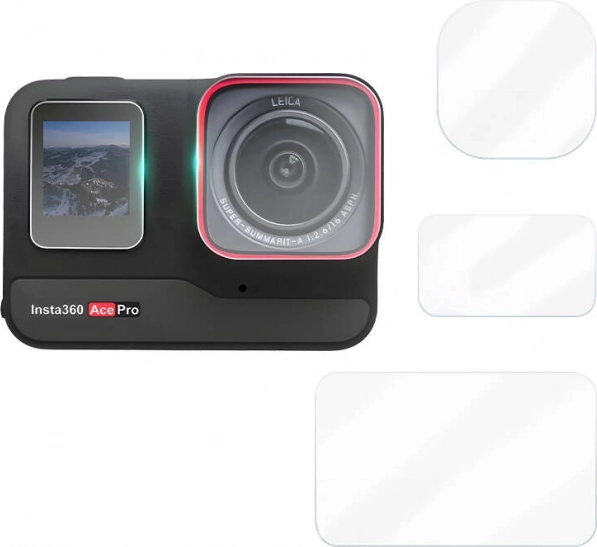 Kaljeno steklo in PET folije za Insta360 Ace Pro